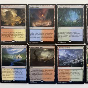 Masters and Khans of Tarkir Fetch Land Bundle Lot of 10