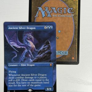Ancient Silver Dragon Borderless TL50