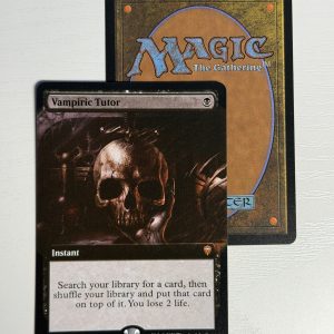 Vampiric Tutor Commander Legends Extended Art TL49