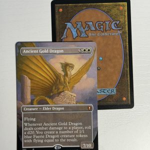 Ancient Gold Dragon Borderless TL49