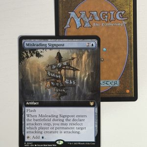 Misleading Signpost Extended Art TL52