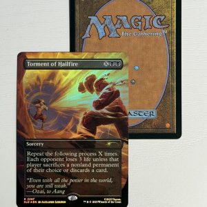 Torment of Hailfire Secret Lair Foil TL54