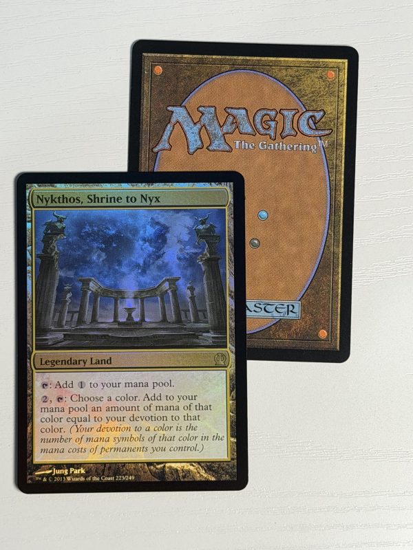 Nykthos, Shrine to Nyx Theros Foil TL54 – Tolarian Library