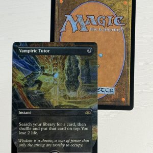 Vampiric Tutor Dominaria Remastered Borderless Foil TL55