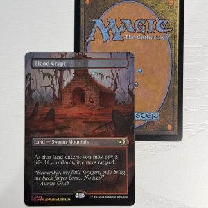 Blood Crypt Lorwyn Eclipsed Borderless Foil TL56