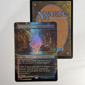Hallowed Fountain Lorwyn Eclipsed Borderless Single Sided Foil TL56