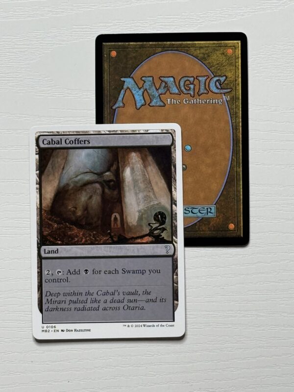 Cabal Coffers Mystery Booster 2 White Border