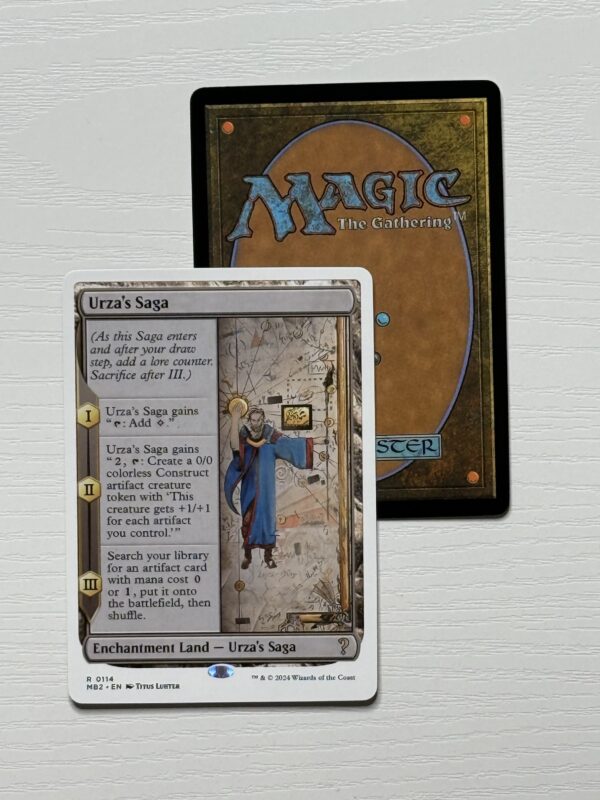 Urza’s Saga Mystery Booster 2 White Border