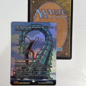 The Monstrous Serpent Koma, Cosmos Serpent Borderless Foil TL56