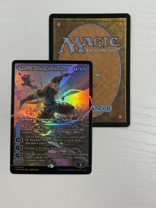 Kaito, Cunning Infiltrator Foundations Foil