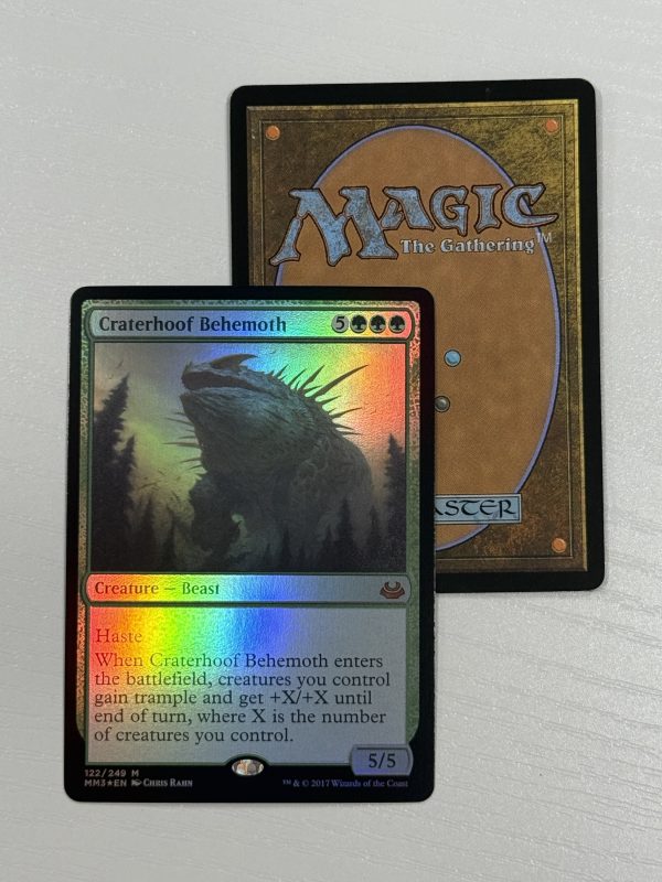 Craterhoof Behemoth Masters Foil