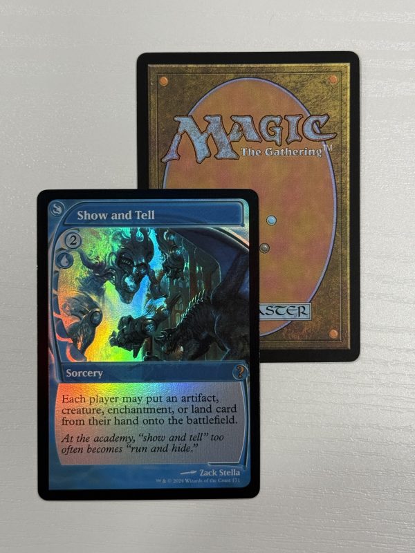 Show and Tell Mystery Booster 2 Future Sight Foil