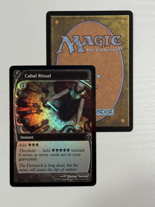 Cabal Ritual Mystery Booster 2 Future Sight Foil