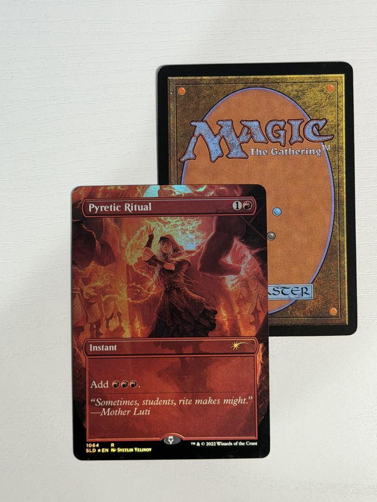 Pyretic Ritual Secret Lair Foil TL25 – Tolarian Library