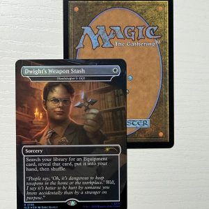 Dwight’s Weapon Stash Steelshaper’s Gift Secret Lair Foil TL41