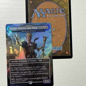 Dwight Schrute, Hay King Heliod, Sun Crowned Secret Lair Foil TL25