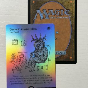 Demonic Consultation Secret Lair Foil TL33