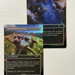 Anointed Procession Secret Lair Double Sided Foil TL53