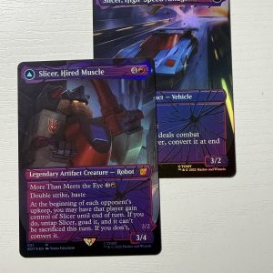 Slicer, Hired Muscle Borderless Double Sided Foil TL46