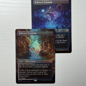 Hallowed Fountain Borderless Double Sided Foil TL58