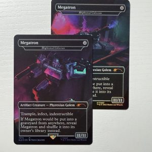 Megatron Blightsteel Colossus Secret Lair Double Sided Foil TL41