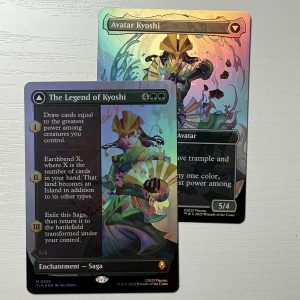 The Legend of Kyoshi Borderless Double Sided Foil TL03
