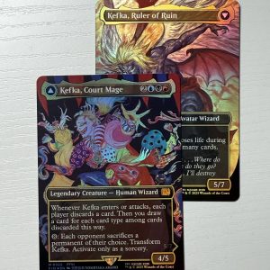 Kefka, Court Mage 0322 Borderless Double Sided Foil TL46