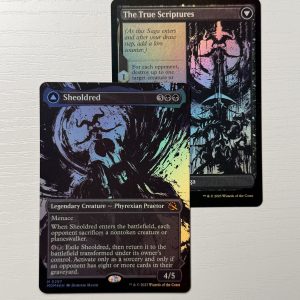 Sheoldred Borderless Double Sided Foil TL48