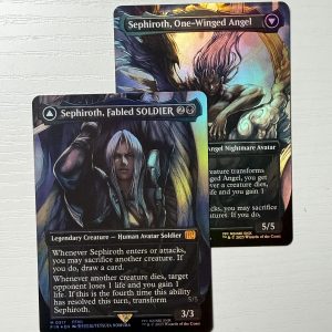 Sephiroth, Fabled SOLDIER 0317 Borderless Double Sided Foil TL49