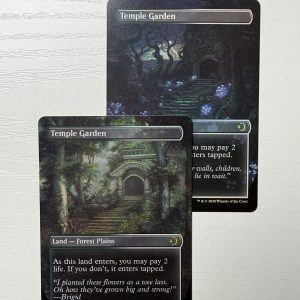 Temple Garden Borderless Double Sided Foil TL58