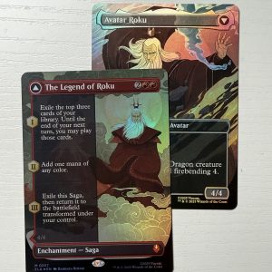 The Legend of Roku Borderless Double Sided Foil TL58
