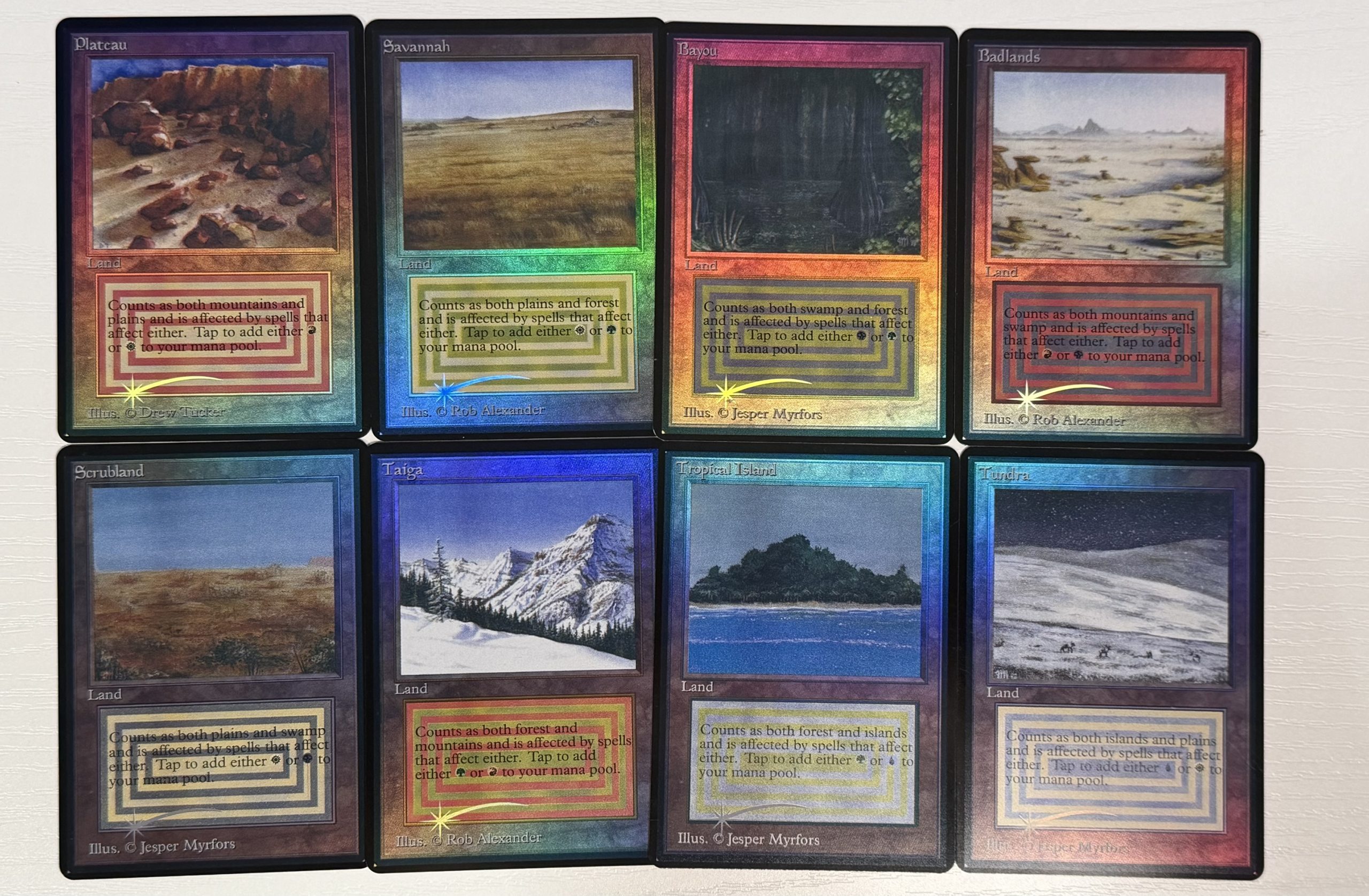 56 Card Vintage Foil Bundle (Deeper Color Print) - Image 7