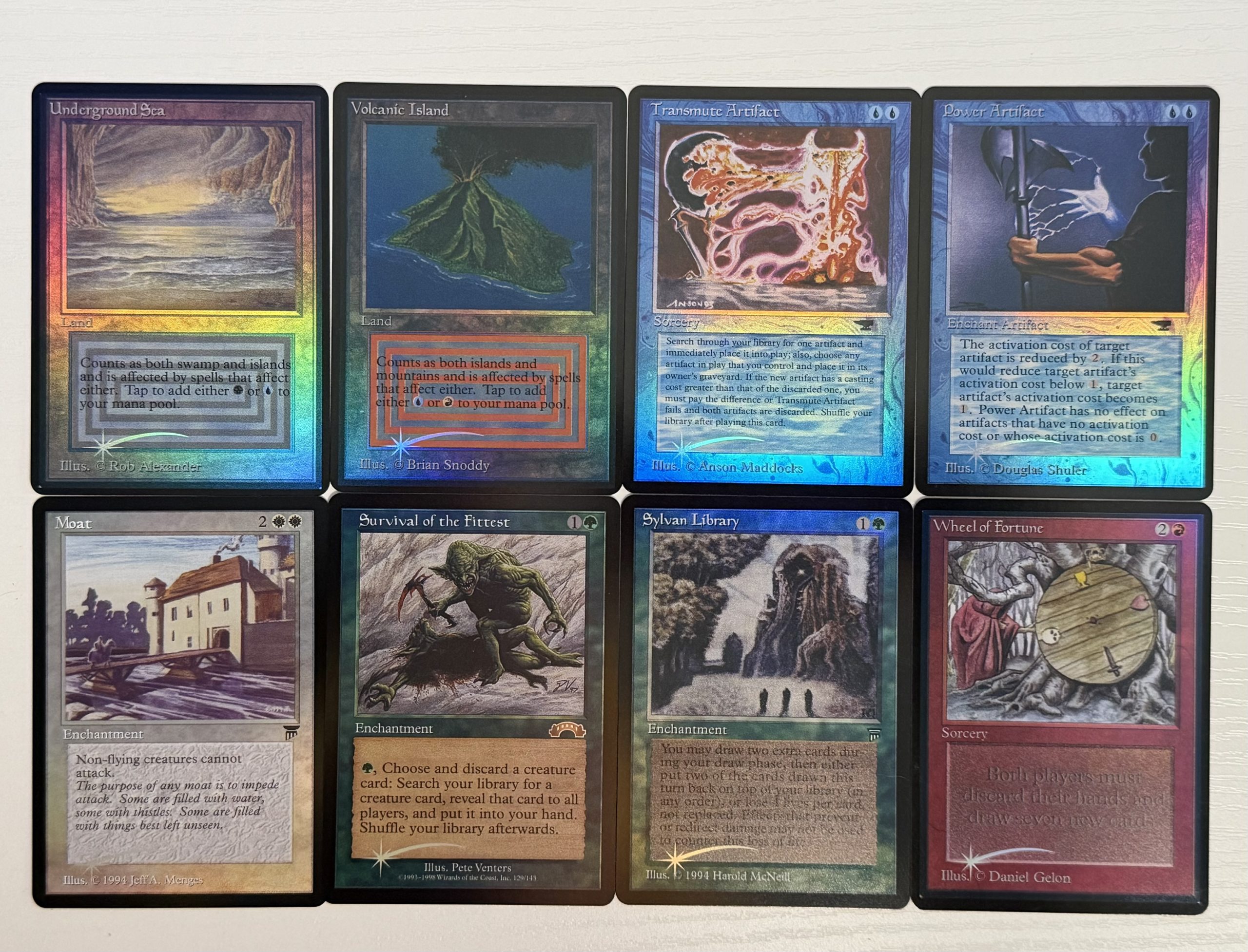 56 Card Vintage Foil Bundle (Deeper Color Print) - Image 6