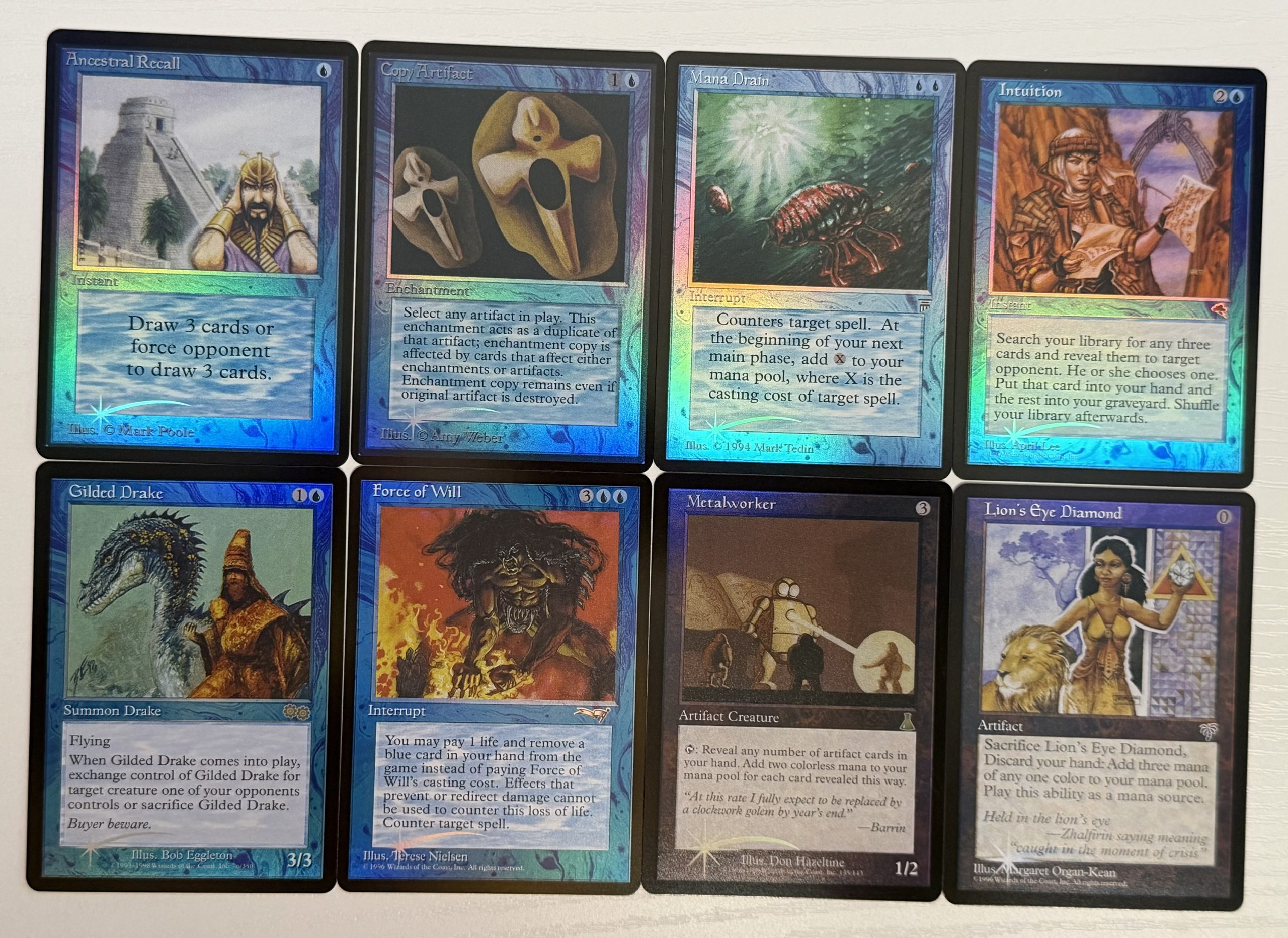 56 Card Vintage Foil Bundle (Deeper Color Print)