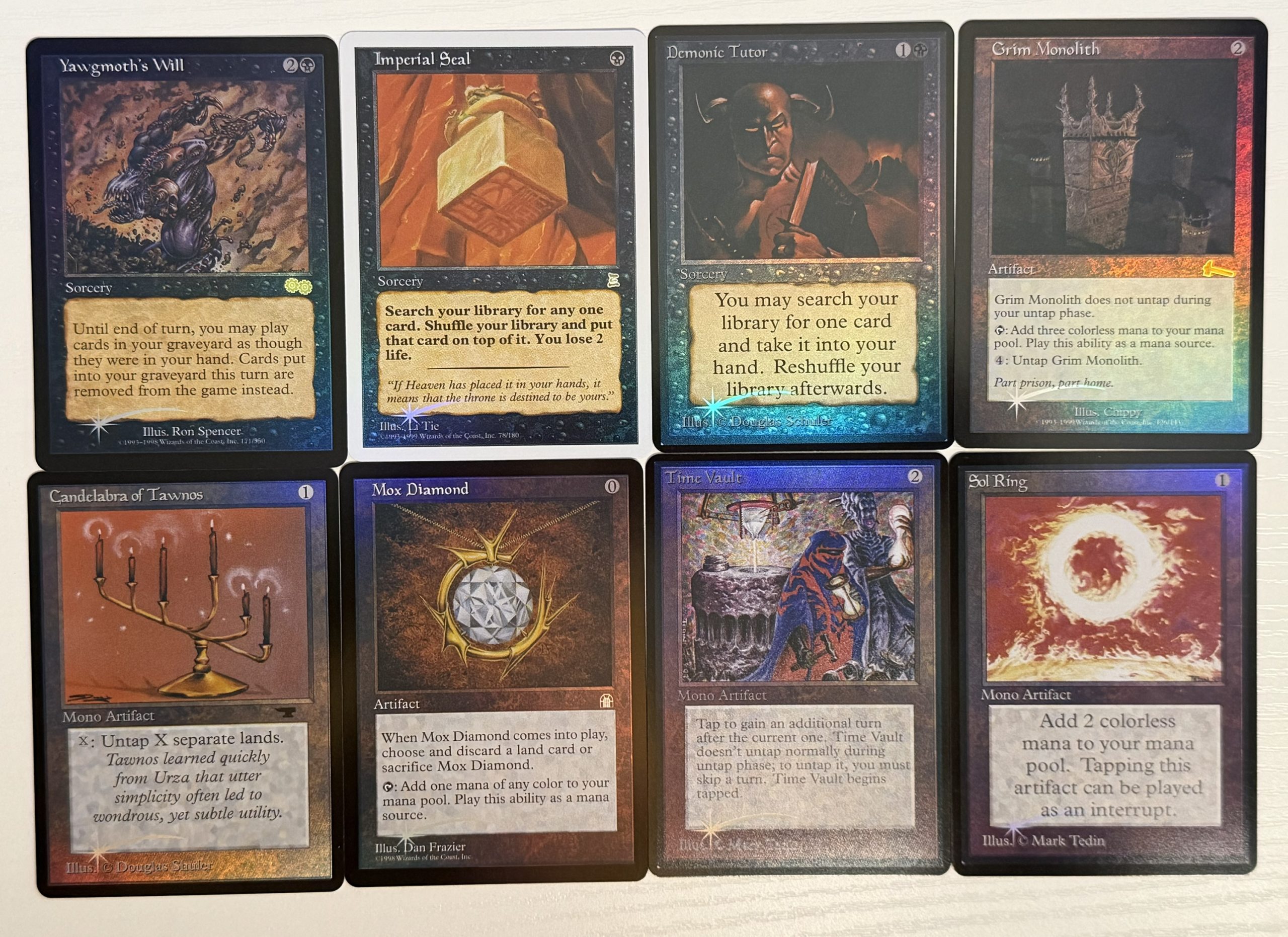 56 Card Vintage Foil Bundle (Deeper Color Print) - Image 2