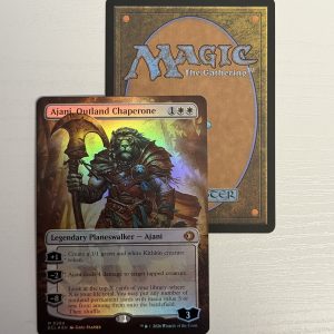 Ajani, Outland Chaperone Showcase Foil TL74