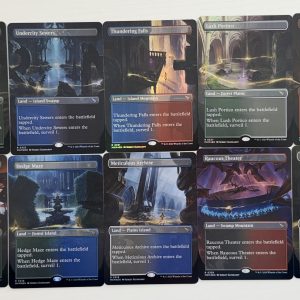 Foil Surveil Land Borderless Bundle Lot of 10