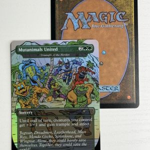 Mutanimals United Triumph of the Hordes SLD Foil TL82