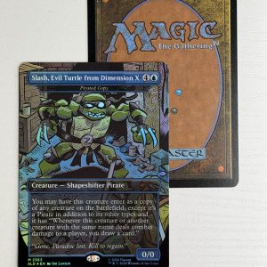 Slash, Evil Turtle from Dimension X Pirated Copy Foil TL82