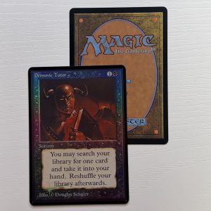 Demonic Tutor New Vintage Foil TL84