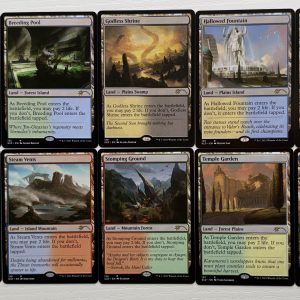 Bundle 8 Secret Lair Shock Land Lot of 10