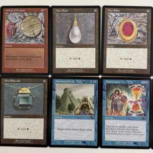 Bundle 17 30th Anniversary Retro Frame Vintage Power 9 and Wheel of Fortune lot of 10