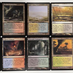 Bundle 22 Italian Zendikar and Onslaught Fetch Land Lot of 10