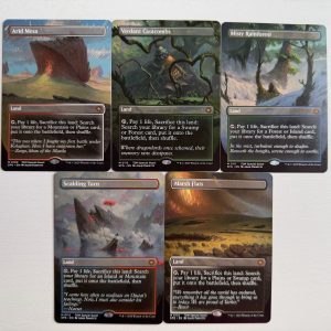 Bundle 25 Special Guests Fetch Land Lot of 5