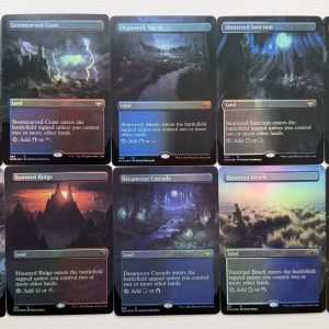 Bundle 30 Slow Land Borderless Foil Lot of 10