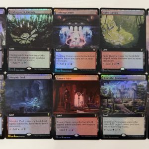 Bundle 31 Bond Land Extended Art Foil Lot of 10