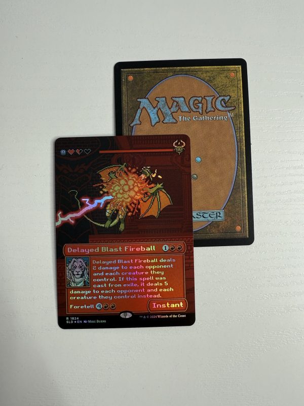 Delayed Blast Fireball SLD Foil