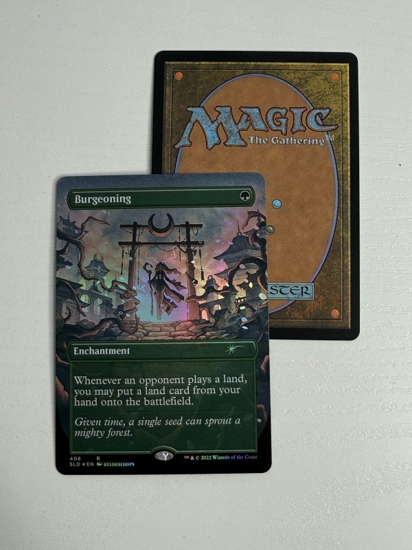 Burgeoning SLD Foil