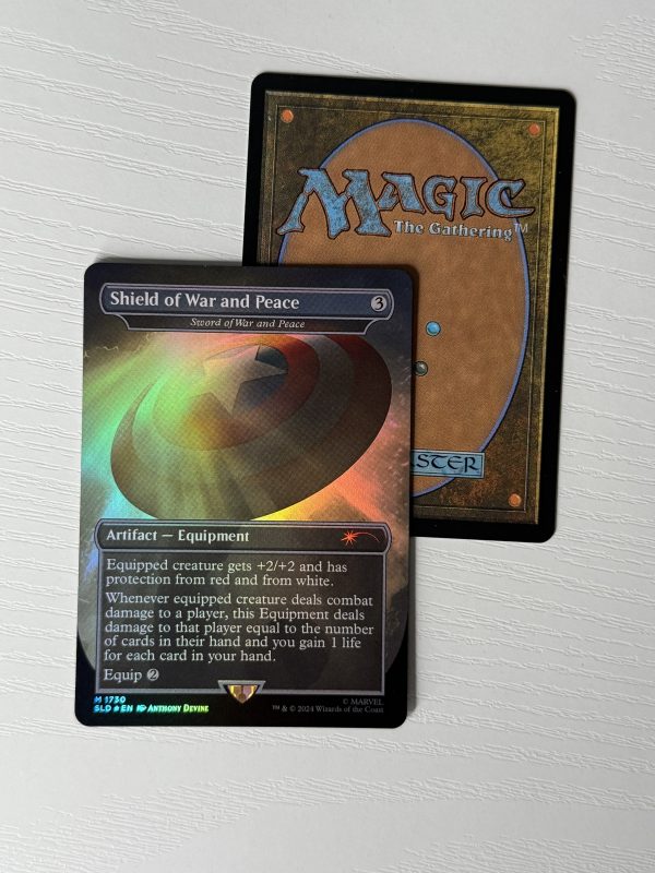 Shield of War and Peace Marvel Foil