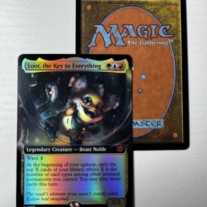 Loot, the Key to Everything Extended Art Foil